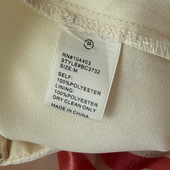 J.O.A. Los Angeles Romper Size M Pink White Striped Candy Stripes Sleeveless - Picture 12 of 15